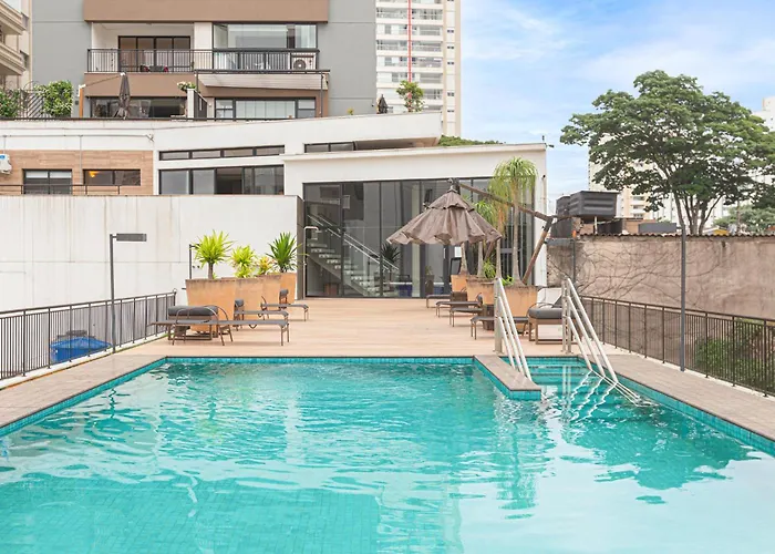 Easy Star - Studio Com Garden Encantador Ao Lado De Congonhas - Df01H