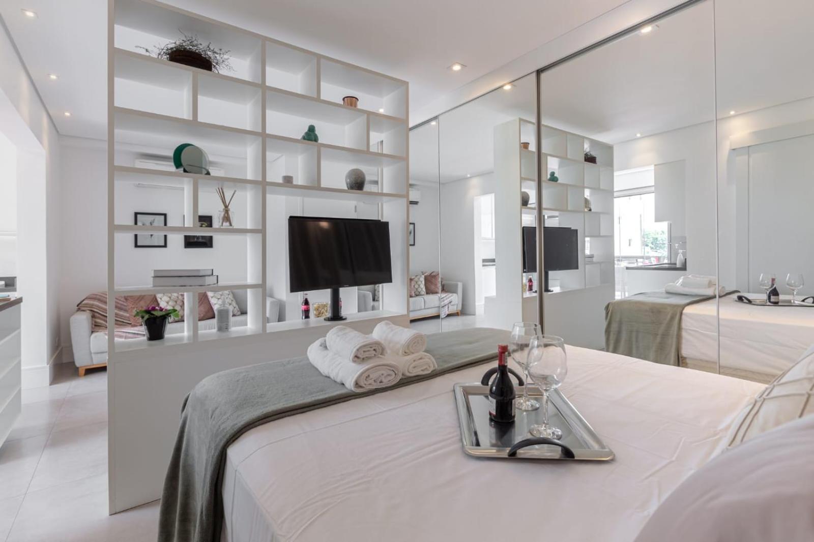公寓 Easy Star - Com Garden Encantador Ao Lado De Congonhas - Df01h 圣保罗
