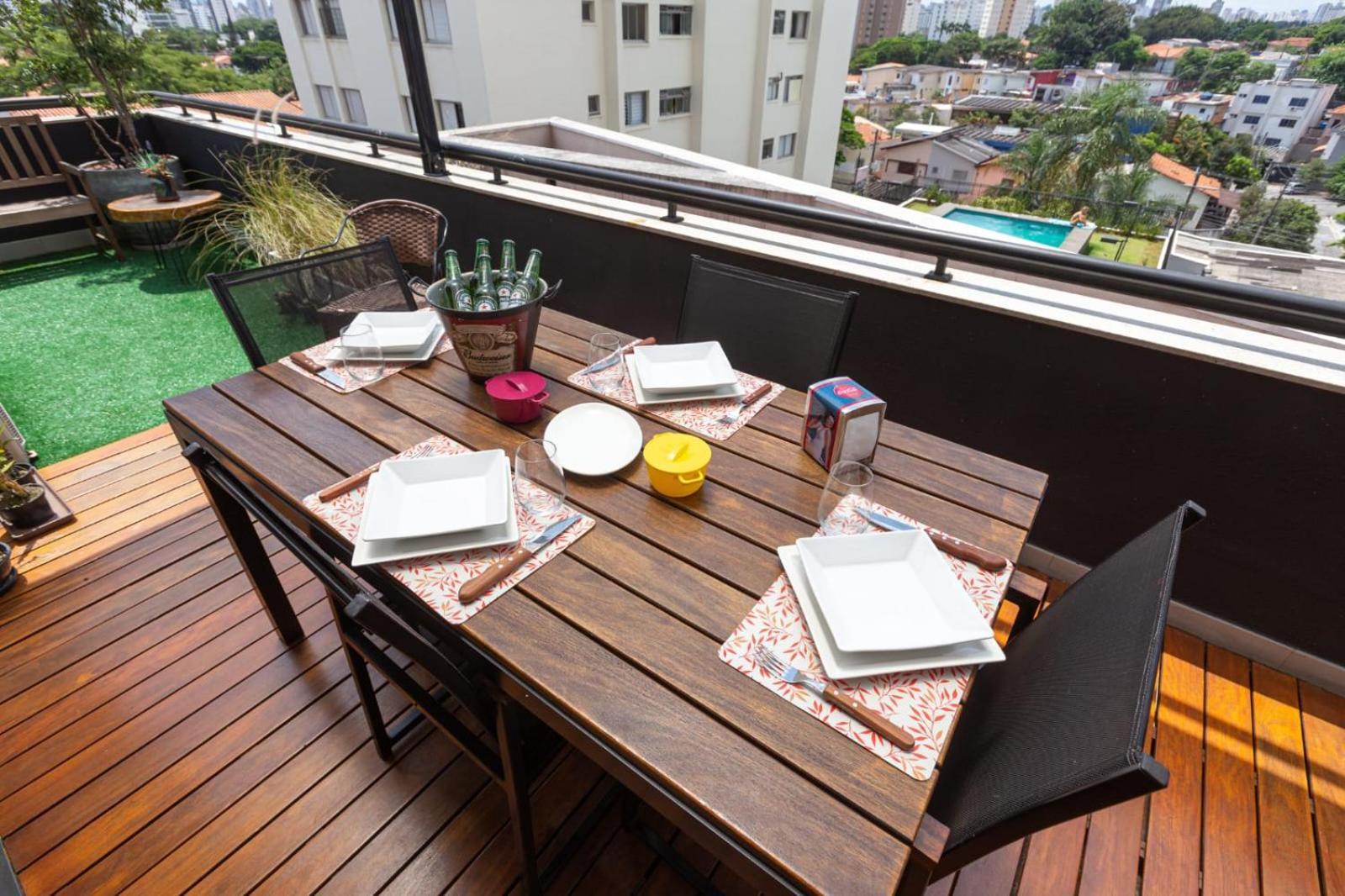 Easy Star - Com Garden Encantador Ao Lado De Congonhas - Df01h 公寓 圣保罗