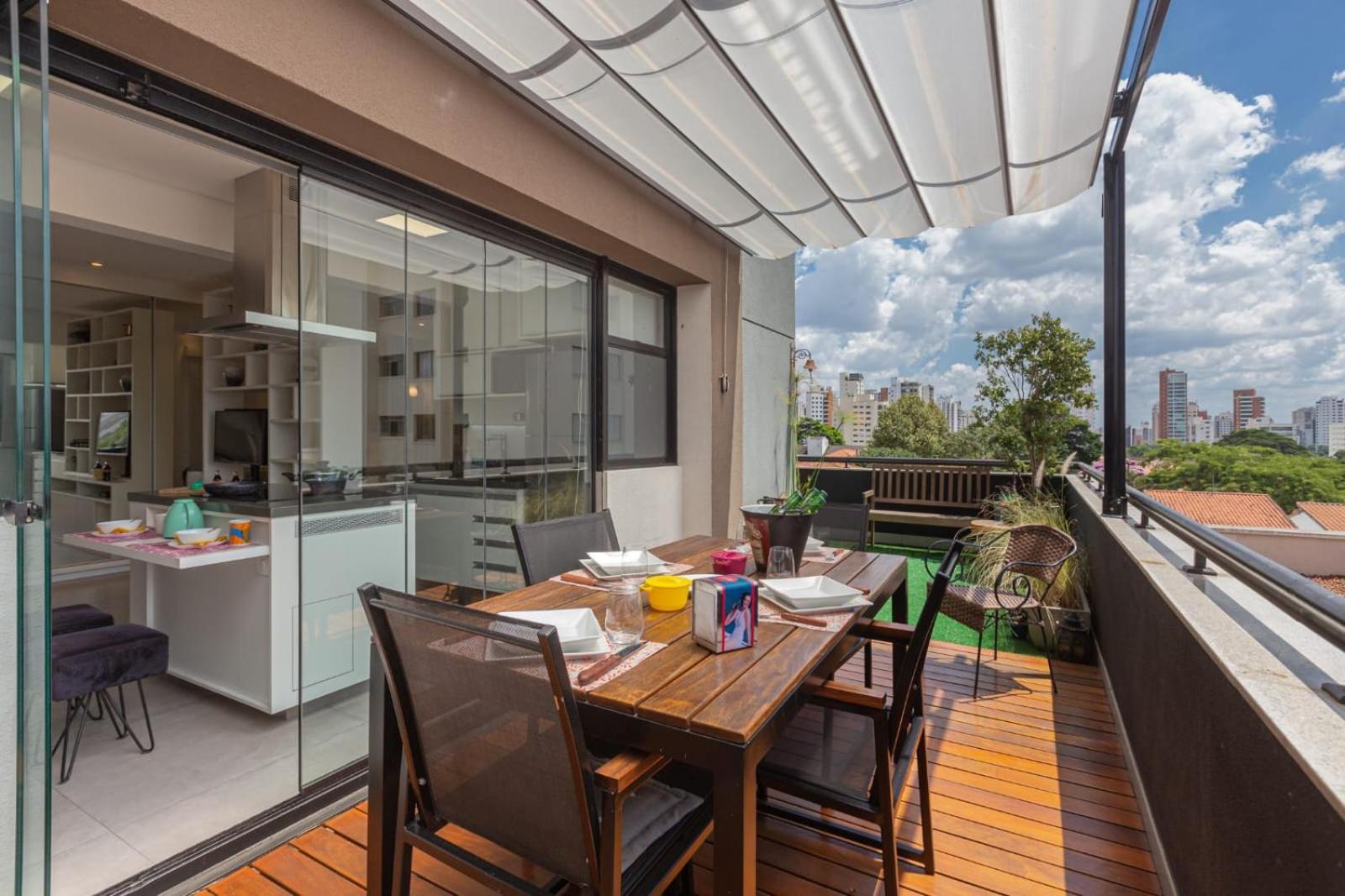 Easy Star - Com Garden Encantador Ao Lado De Congonhas - Df01h Apartment Sao Paulo